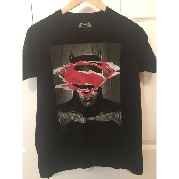 DC Comics Batman Vs Superman Dawn Of Justice Men’s Sz S T Shirt Black - Picture 3 of 4
